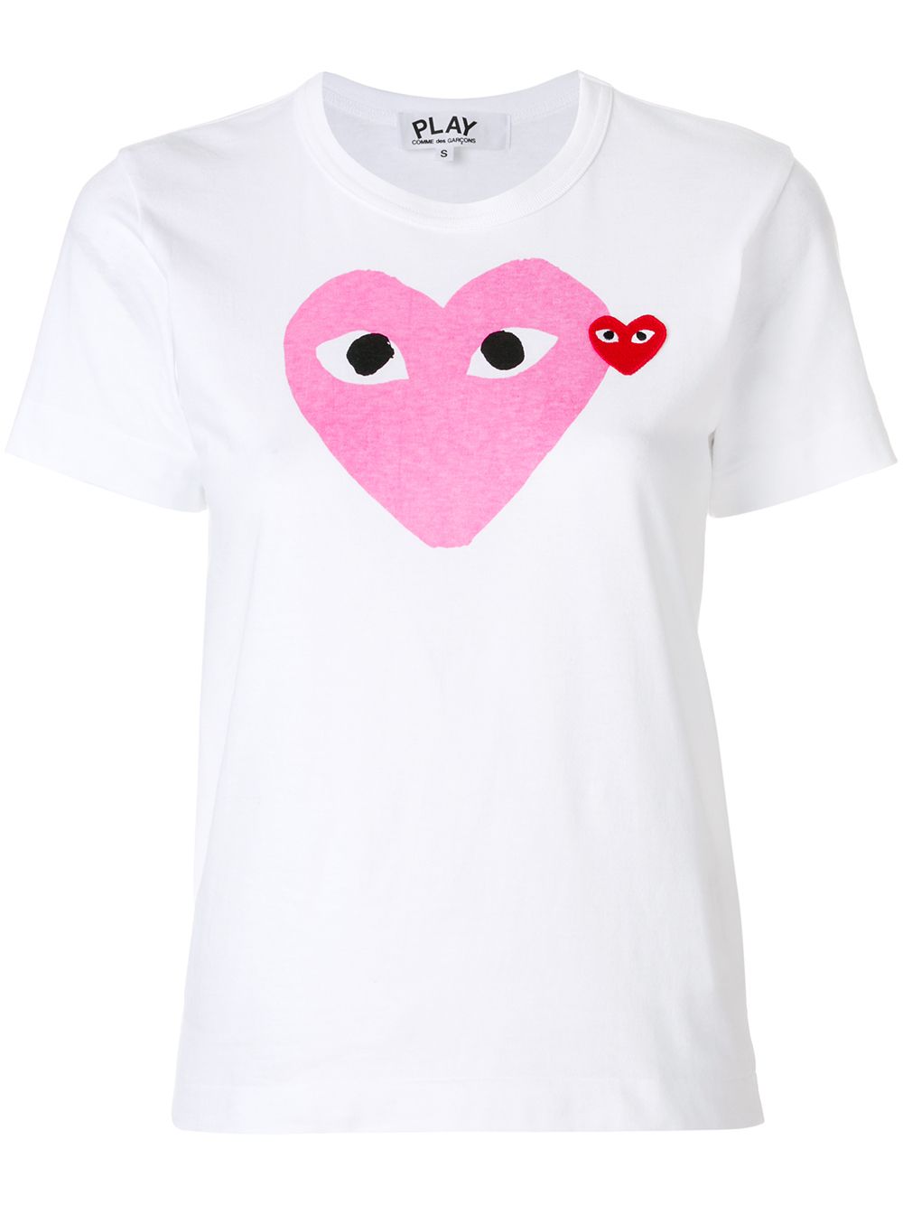 Womens T-Shirt Pink Heart ...